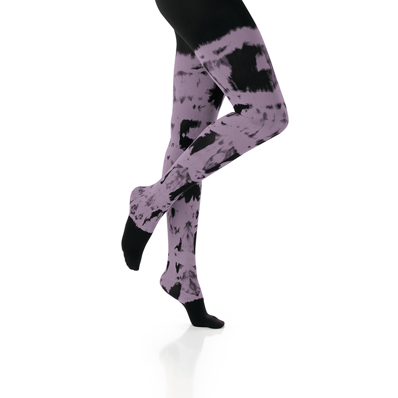 Batik Schwarz-Cosy Violet