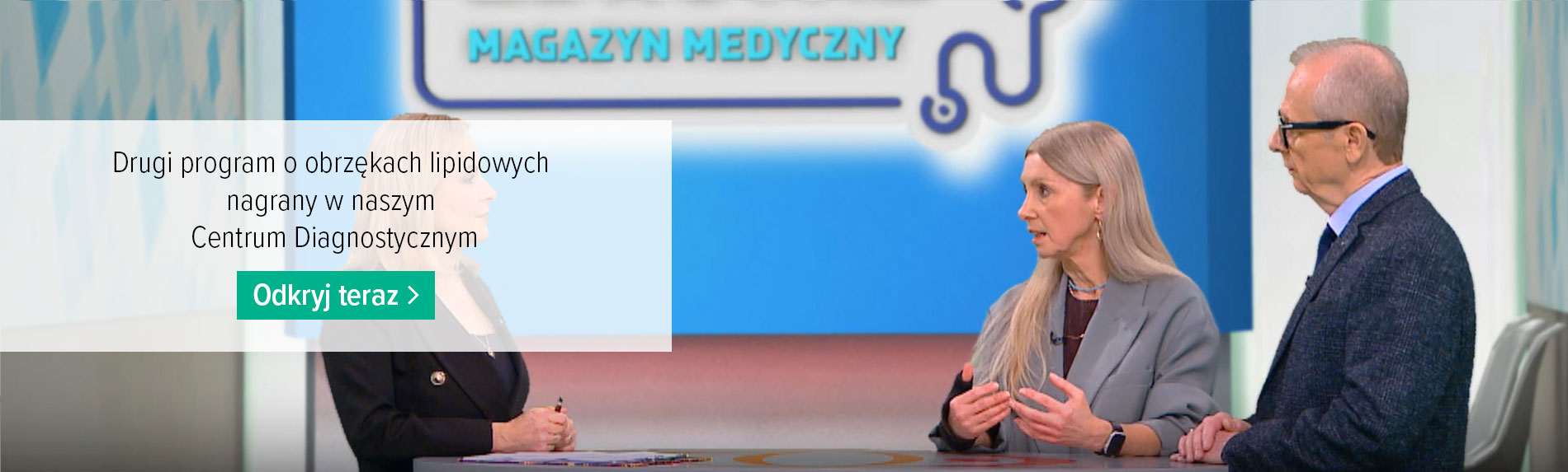 Drugi program o obrzękach lipidowych nagrany w naszym Centrum Diagnostycznym