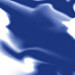 Farbfeld mit dunkelblau-weißem Batikmuster