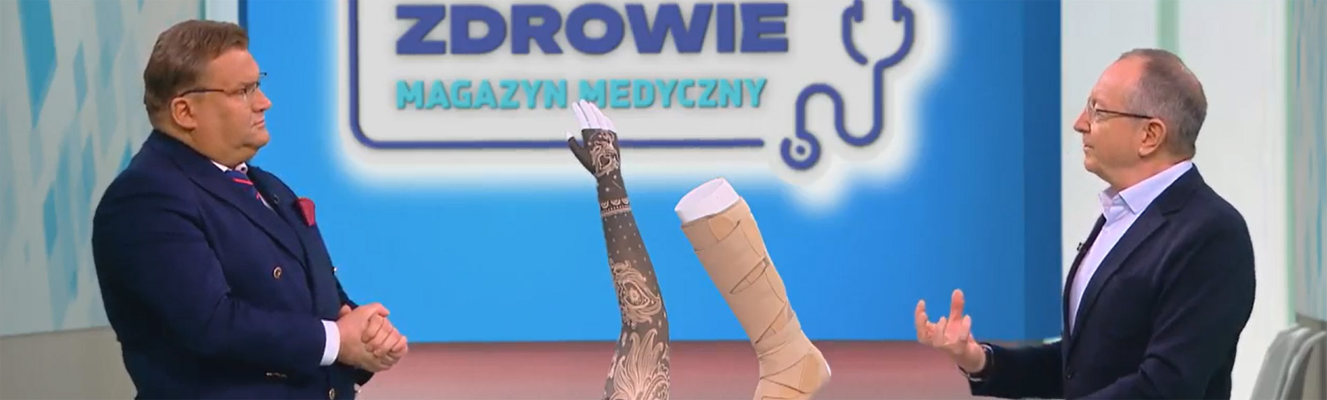 Program o obrzękach nagrany w naszym Ośrodku przez TVP2 i emitowany w cyklu magazynu "Operacja Zdrowie"