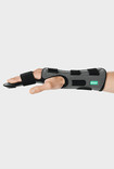 Right arm with Palmar Xtec Digitus wrist orthosis – side view (thumb)