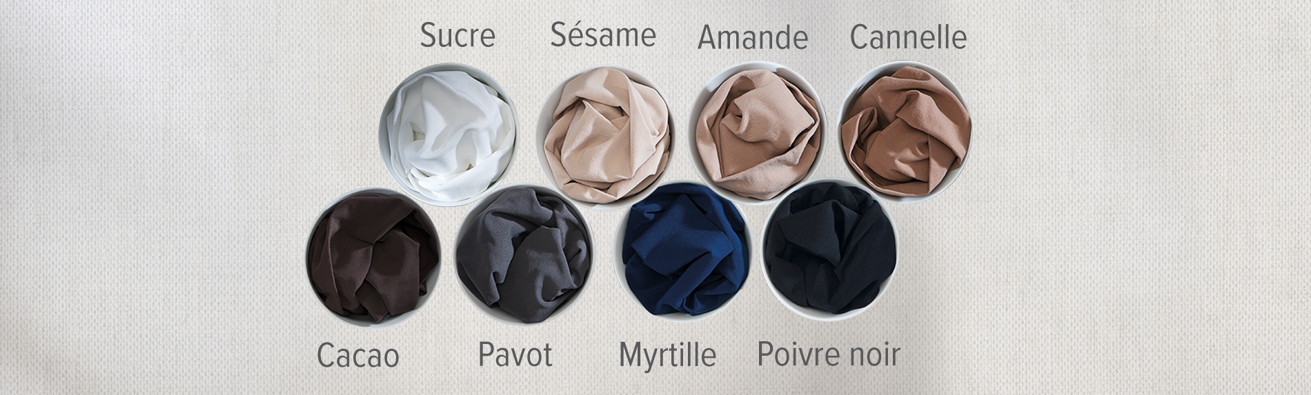 8 pour toutes les circonstances : Les coloris standard Juzo