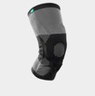 Orthosis used to influence the path of the patella