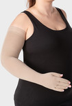 Juzo Classic Seamless sleeve with gauntlet (one-part)