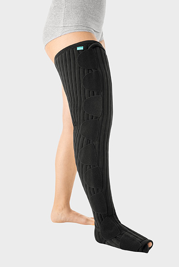 Vista detallada Juzo SleepCompress pierna