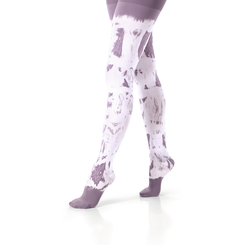 Batik Weiß-Cosy Violet