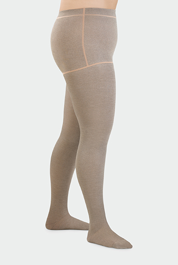 Breathable & Anti-Bacterial opaque skin colored tights 