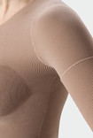 Perforated underarm area of a Juzo thorax compression vest