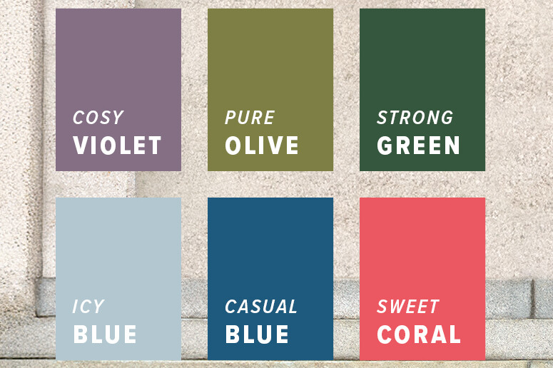 Colours in the City – Trend Colours 2026/27