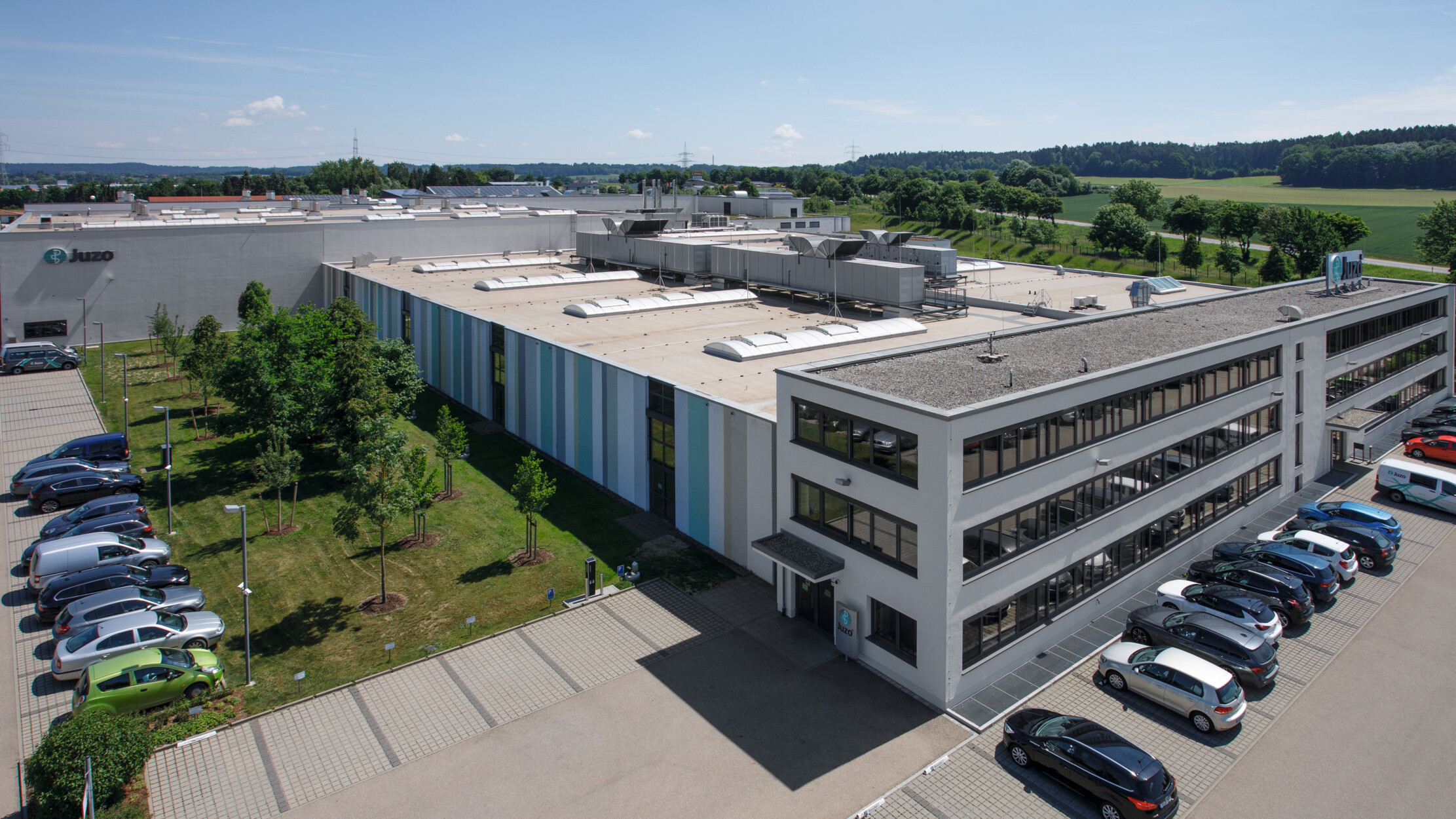 Edifício de produção da Juzo Edifício de produção da Juzo